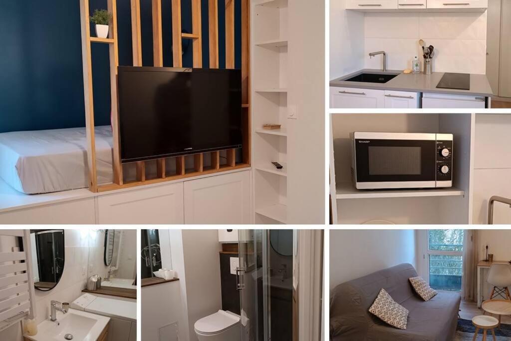 Studio Renove - Proche Hopital, Universite & Gare St-Agne - Tv & Wifi Hd Тулуза Экстерьер фото